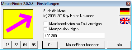 MouseFinder ... such die Maus!